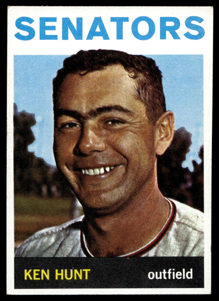 1964 Topps #294 Ken Hunt Ex-Mint  ID: 523909