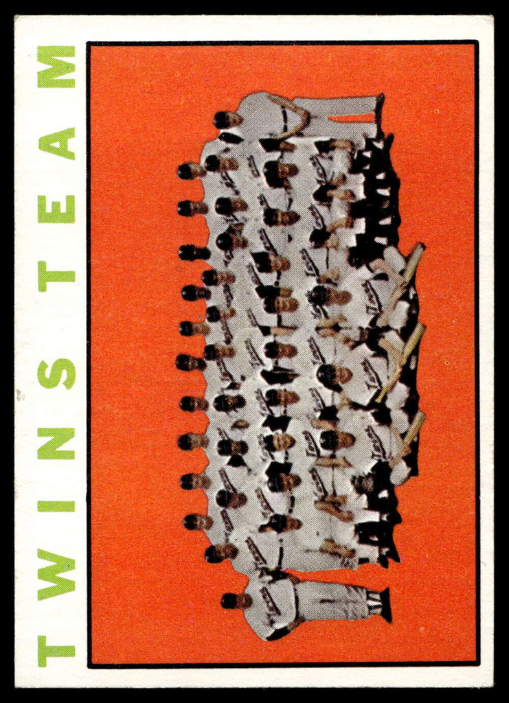1964 Topps #318 Twins Team Excellent+  ID: 523924