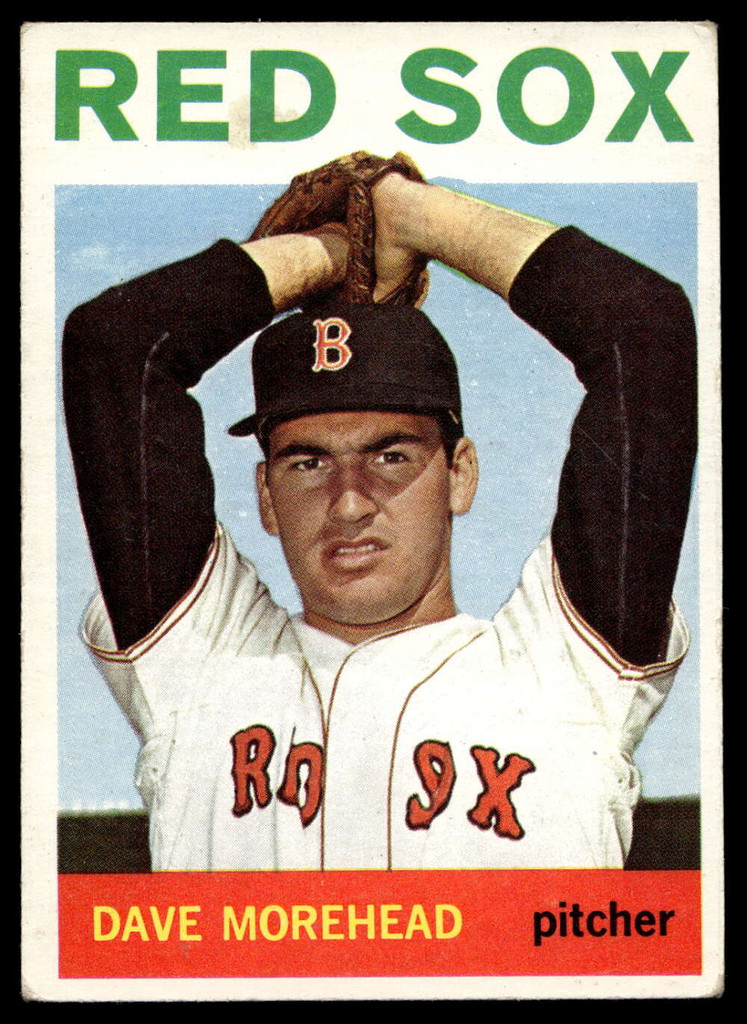 1964 Topps #376 Dave Morehead Very Good  ID: 523966