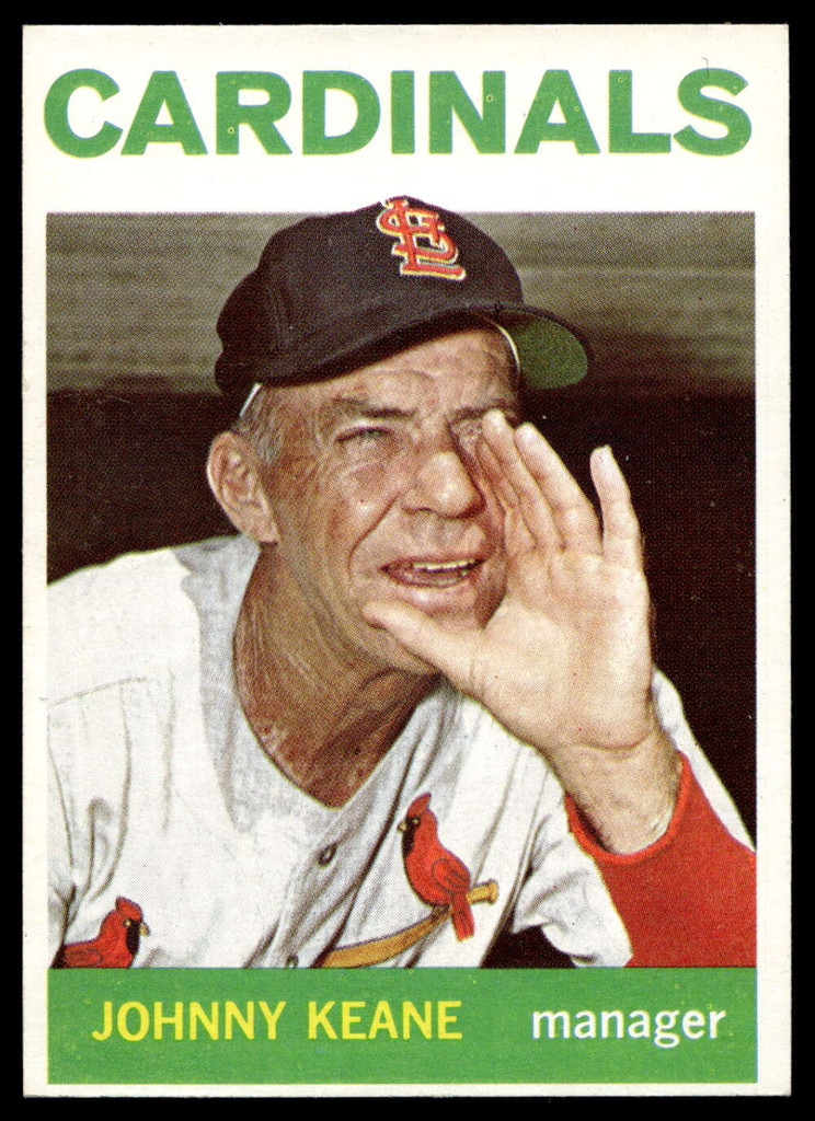 1964 Topps #413 Johnny Keane MG Near Mint  ID: 523987