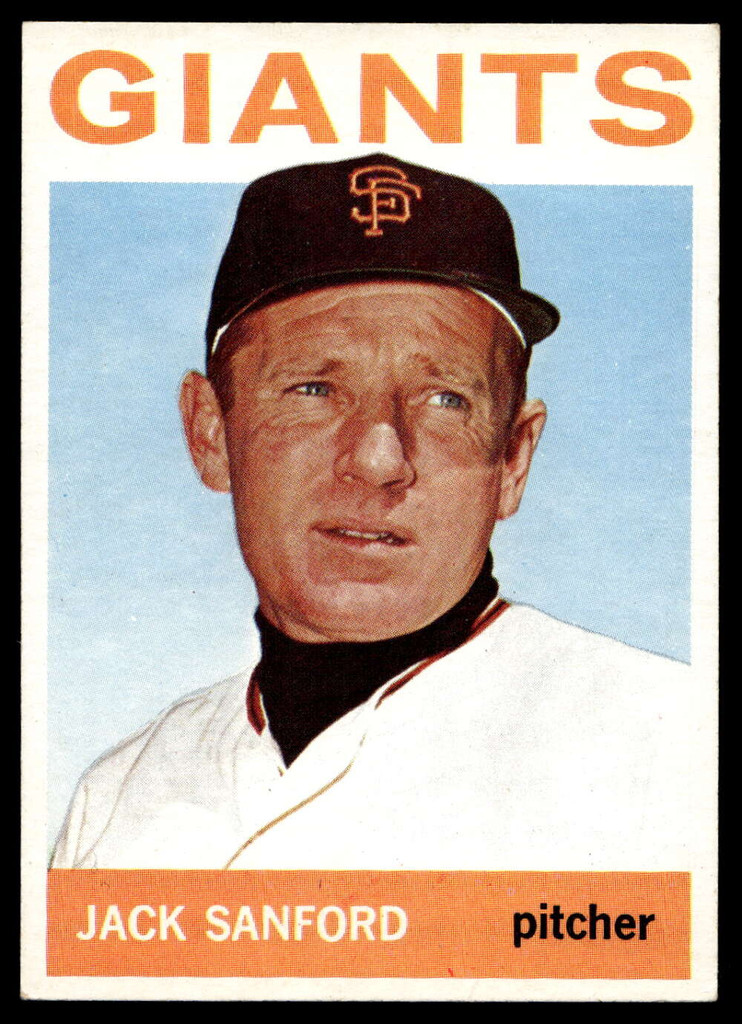1964 Topps #414 Jack Sanford Excellent+  ID: 523988