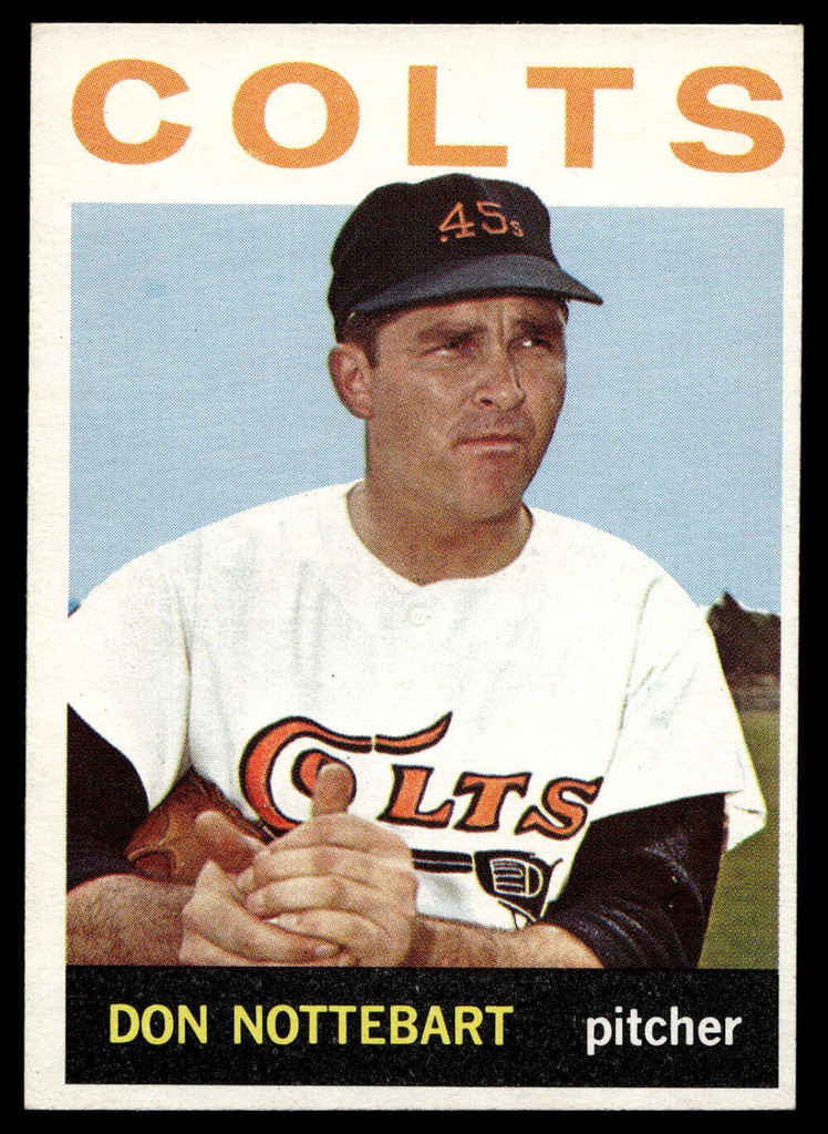1964 Topps #434 Don Nottebart Near Mint  ID: 524001