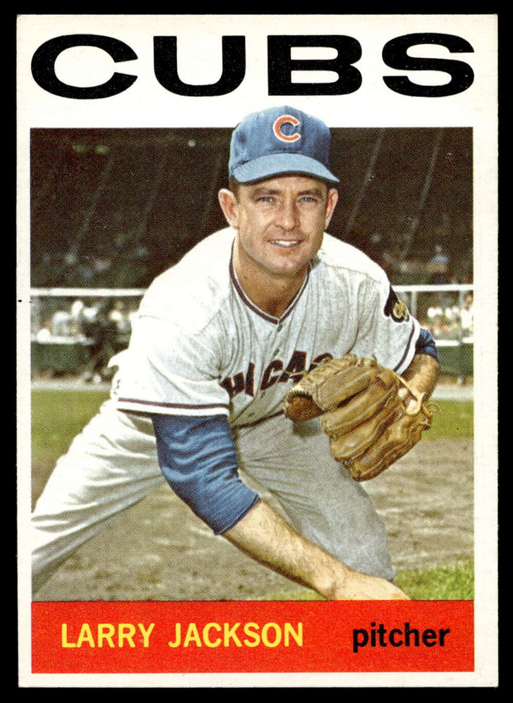 1964 Topps #444 Larry Jackson Ex-Mint  ID: 524007