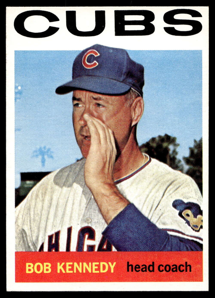 1964 Topps #486 Bob Kennedy MG Near Mint  ID: 524031