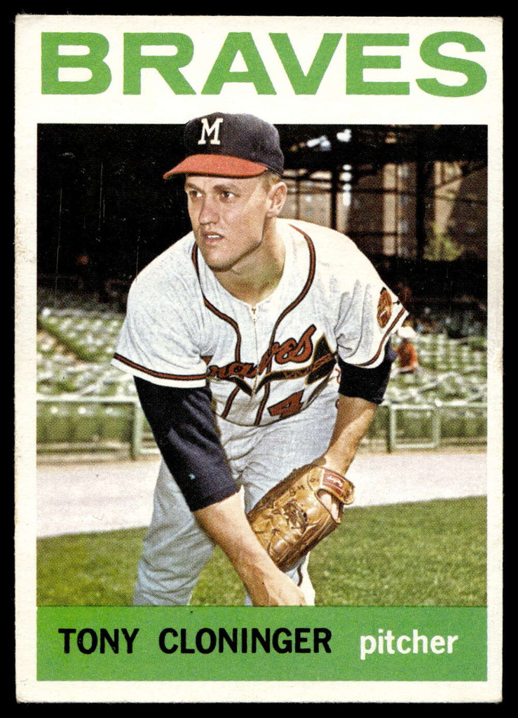 1964 Topps #575 Tony Cloninger Excellent+  ID: 524065