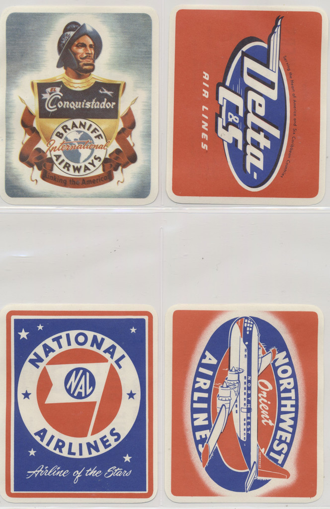 1950 F272-1 Wheaties Airlines Stickers 13/15   #*sku37309