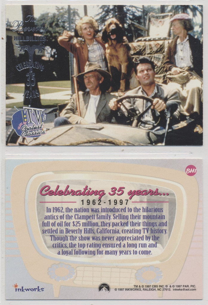 1997 inkworks  The Beverly Hillbillies Promo Card  #*sku37310
