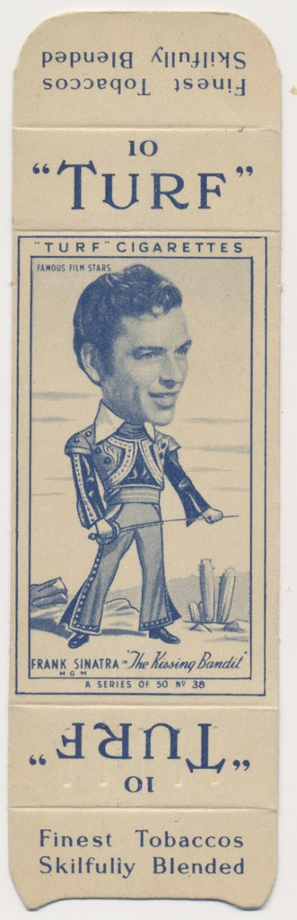 1949 TURF Cig. Film Stars #38 Frank Sinatra #*sku37313