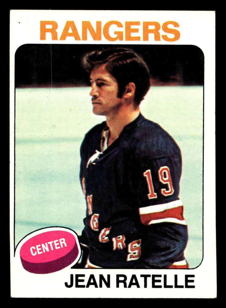 1975-76 Topps #243 Jean Ratelle Ex-Mint  ID: 476291