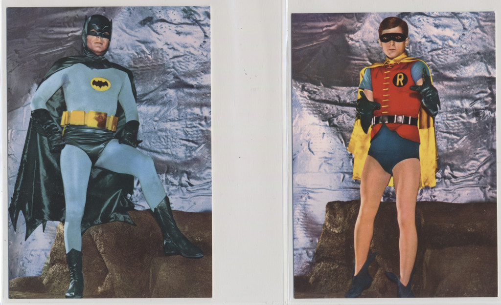 circ. 1970's London Klasik Kards Post Cards BATMAN AND ROBIN  Lot of 8  #*sku37285