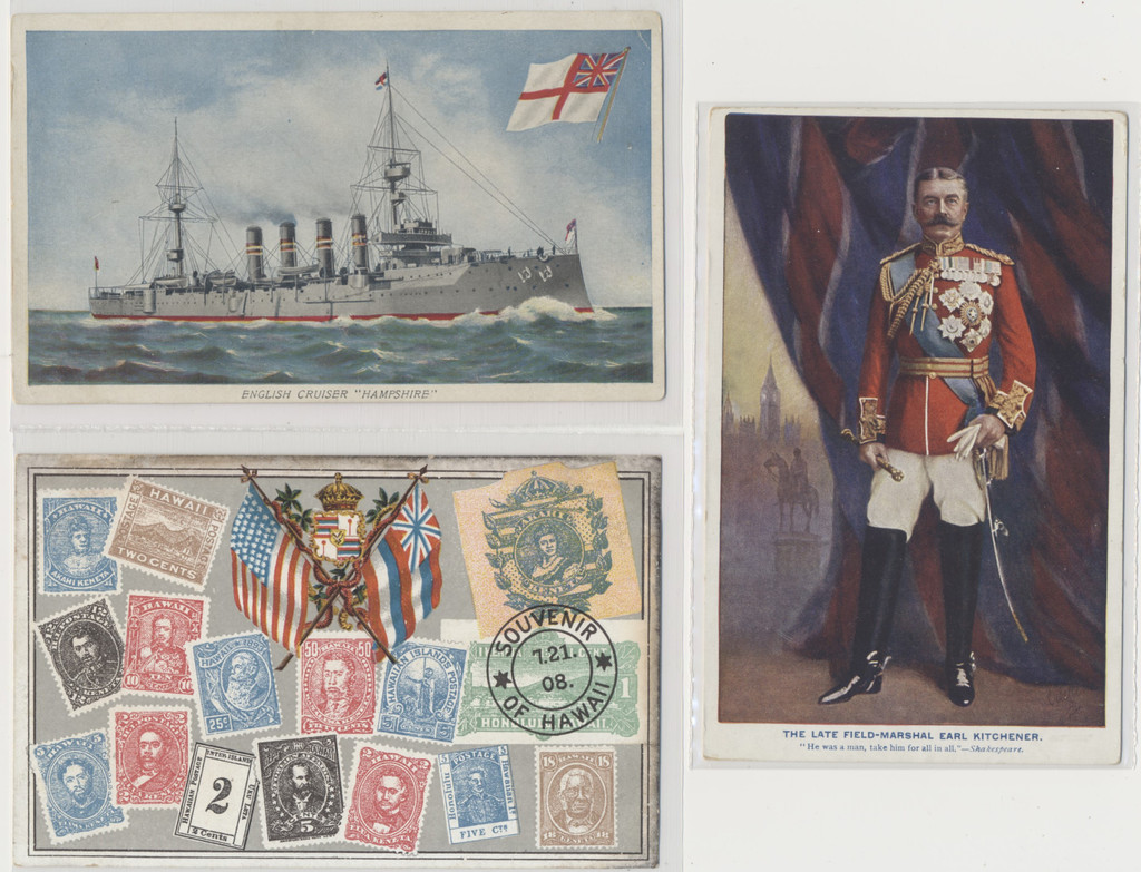 circ. 1910's  3 Different Unused Post Cards  #*sku37294