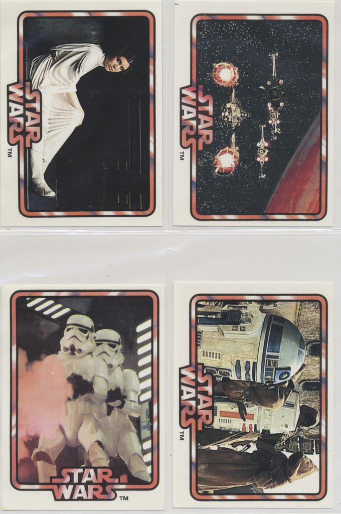 1978 General Mills Star Wars Partial Set 13/18 Measurers 3 1/4 by 4 1/2 Inches  #*sku37333