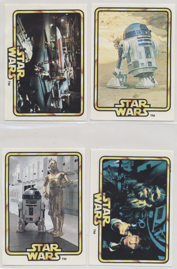 1978 General Mills Star Wars Partial Set 13/18 Measurers 3 1/4 by 4 1/2 Inches  #*sku37333