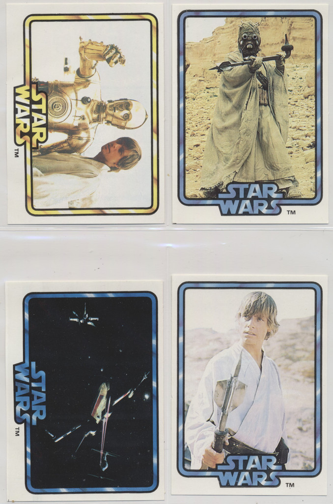 1978 General Mills Star Wars Partial Set 13/18 Measurers 3 1/4 by 4 1/2 Inches  #*sku37333