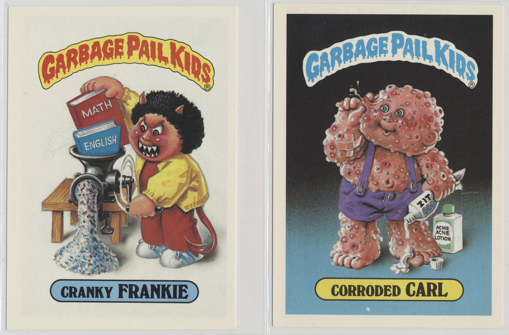 1986 Topps 1st Series Garbage Pail Kids Giant Stickers (5 x 7 inches) Partial Set 31/39  #*sku37334