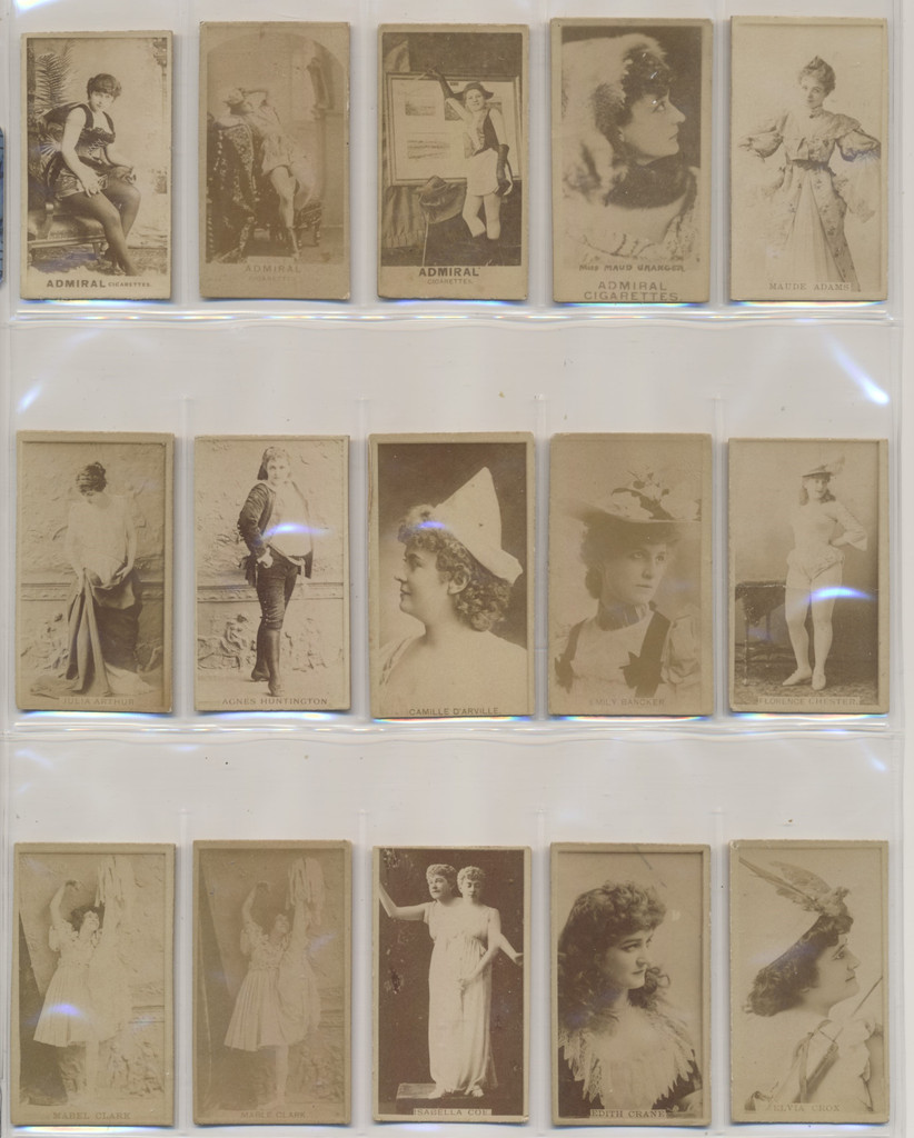 1887's - 1890's N245 Actors & Actresses Lot of 15 different  #*sku37344