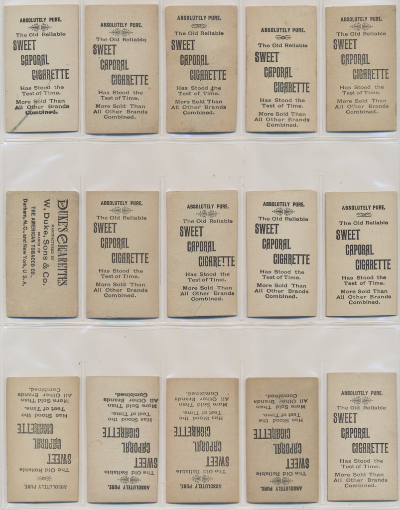 1887's - 1890's N245 Actors & Actresses Lot of 15 different  #*sku37347