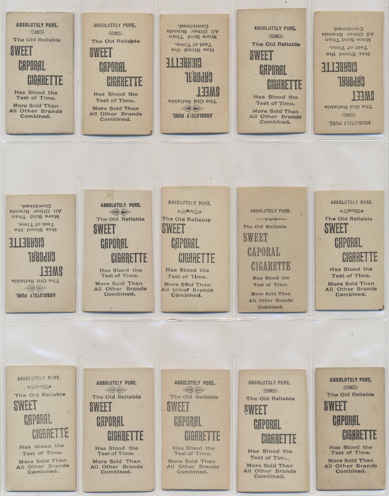 1887's - 1890's N245 Actors & Actresses Lot of 15 different  #*sku37348
