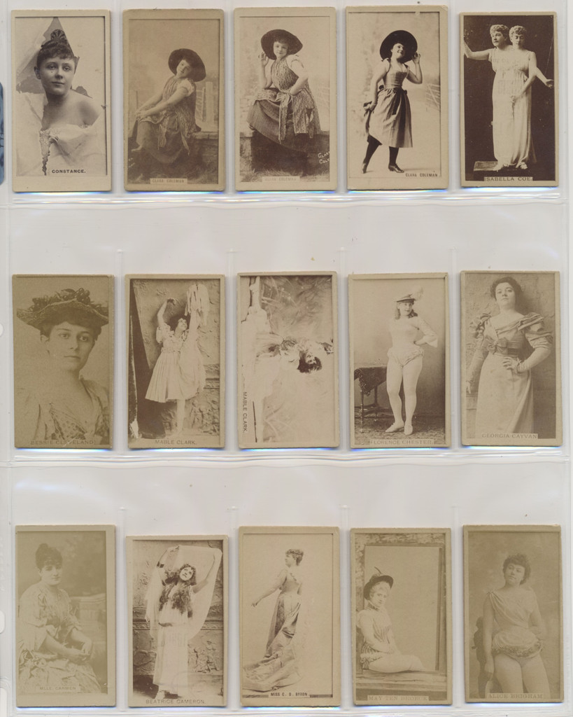 1887's - 1890's N245 Actors & Actresses Lot of 15 different #*sku37354