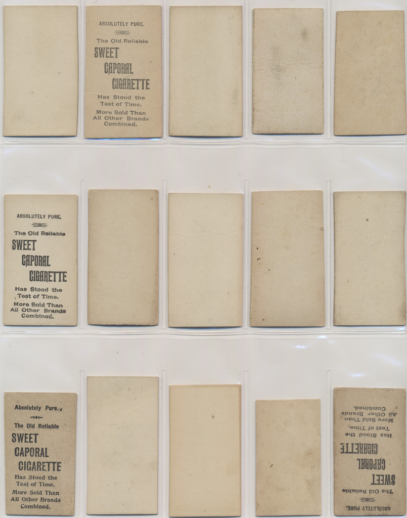 1887's - 1890's N245 Actors & Actresses Lot of 15 different #*sku37361
