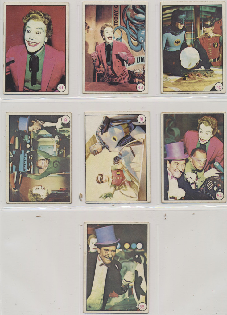 1966 A&BC England BAT LAFF Partial Set 16/55 Cards  #*sku37370
