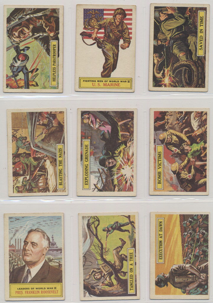 1965 A&BC England Battle Cards Lot of 20/66  #* sku37373