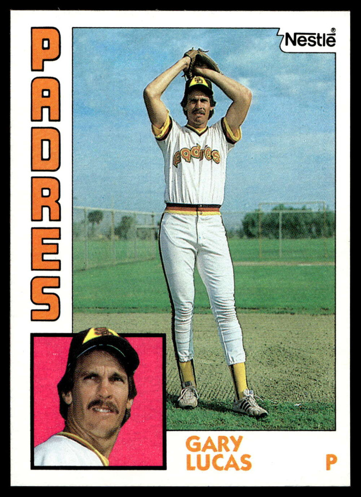 1984 Topps Nestle #7 Gary Lucas Near Mint+ 