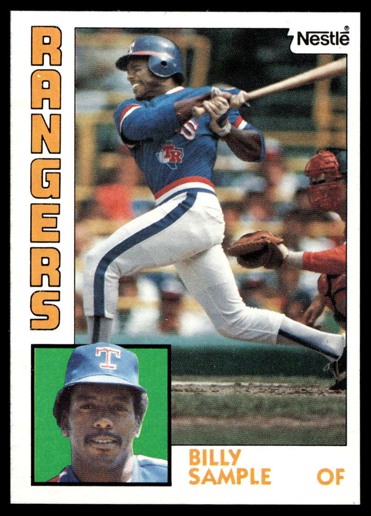 1984 Topps Nestle #12 Billy Sample Near Mint+ 