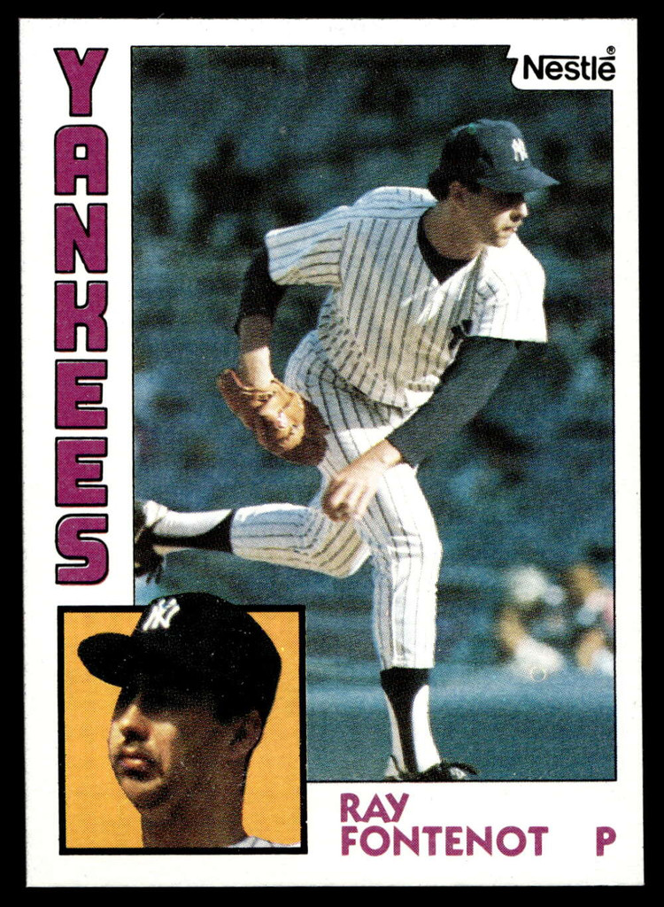 1984 Topps Nestle #19 Ray Fontenot Near Mint+ 