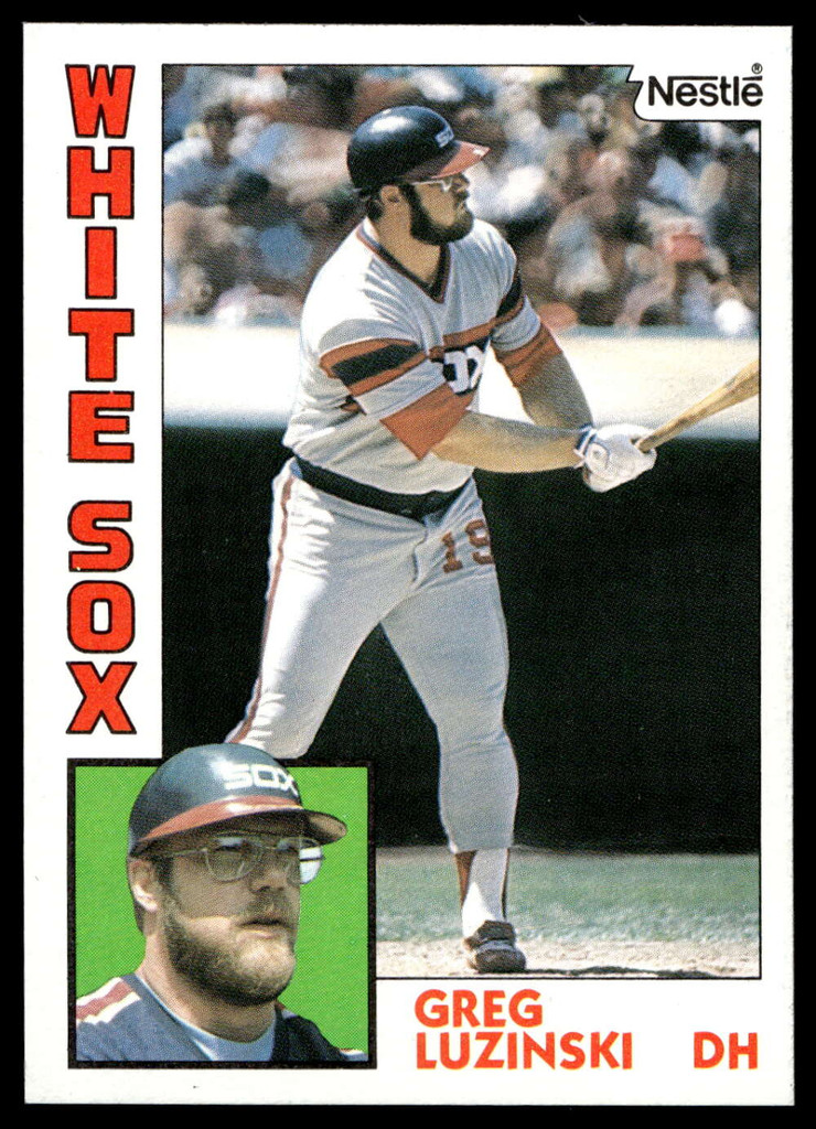 1984 Topps Nestle #20 Greg Luzinski Near Mint+ 
