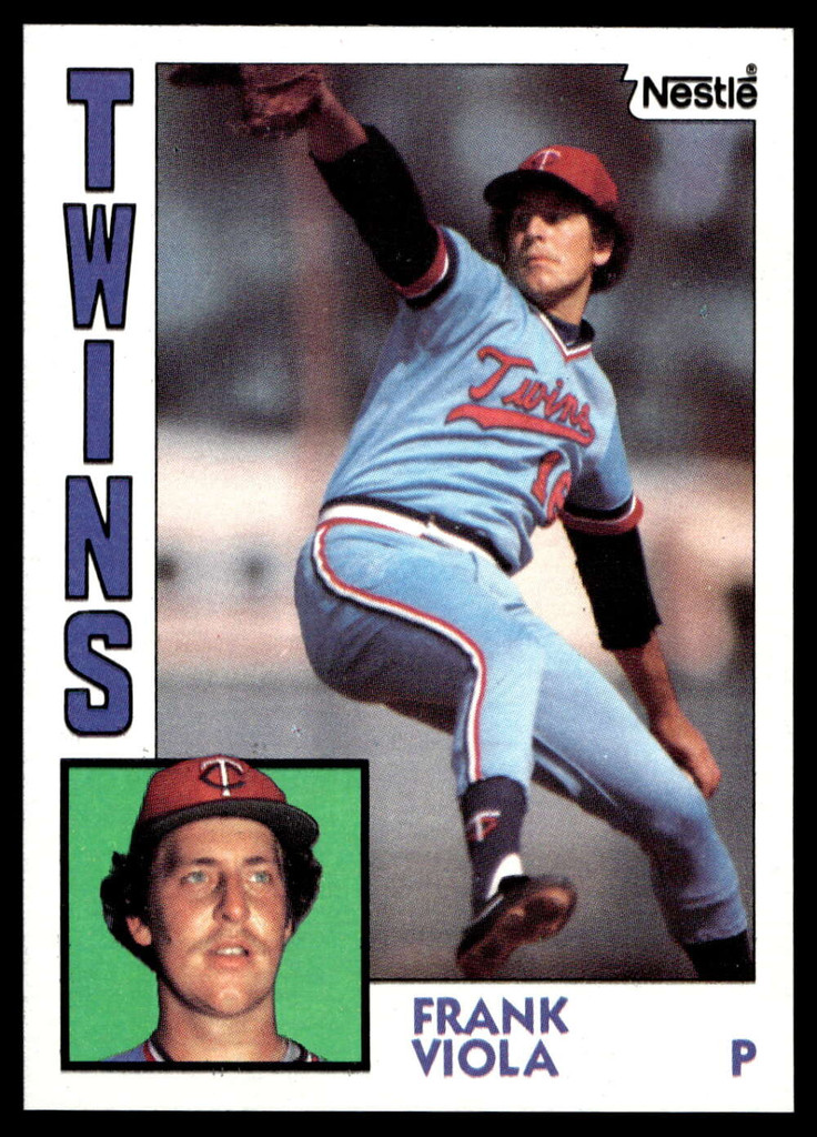 1984 Topps Nestle #28 Frank Viola Near Mint+ 