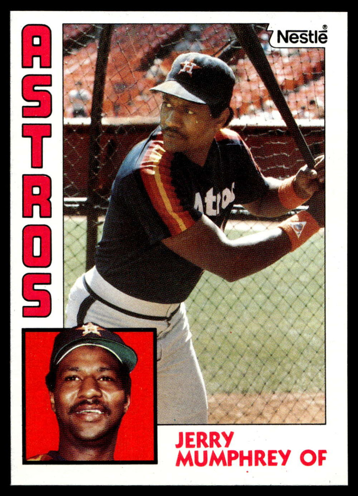 1984 Topps Nestle #45 Jerry Mumphrey Near Mint+ 