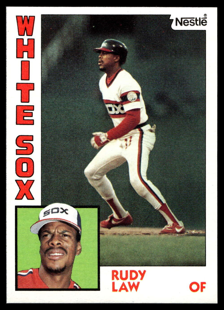 1984 Topps Nestle #47 Rudy Law Near Mint+ 