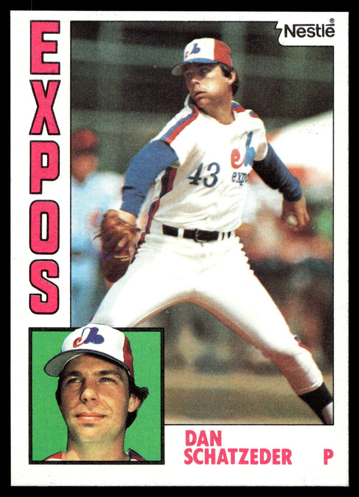 1984 Topps Nestle #57 Dan Schatzeder Near Mint+ 