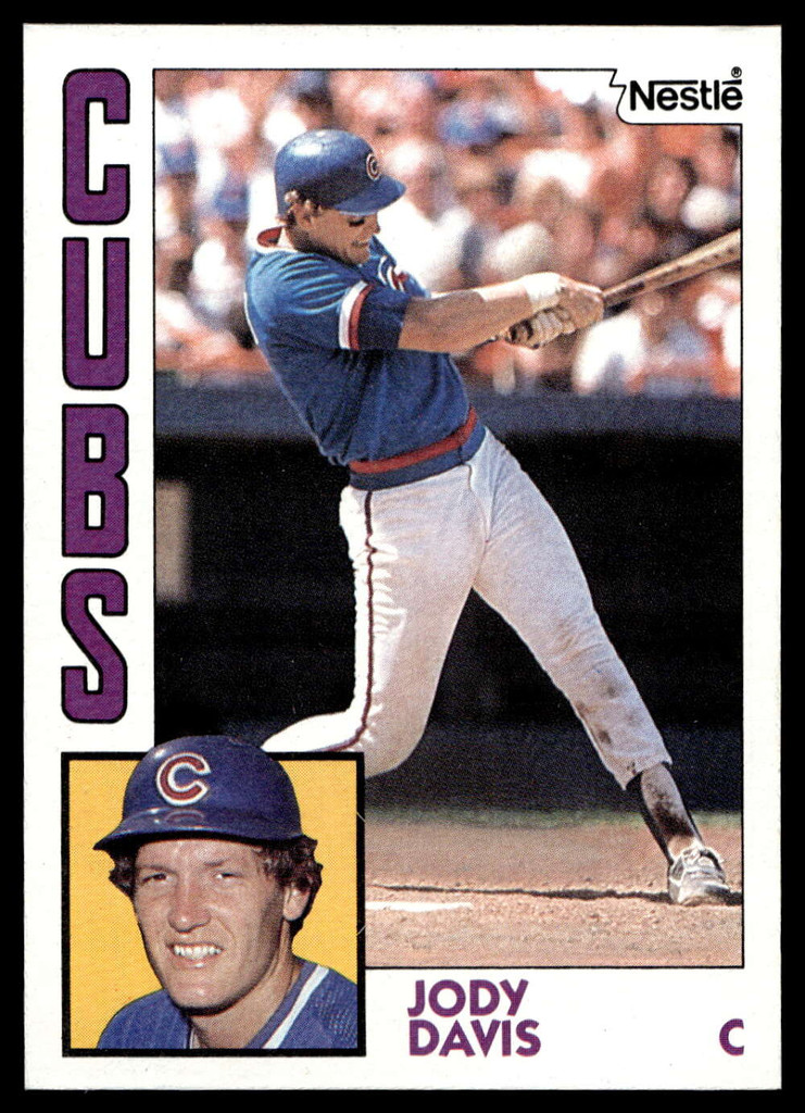 1984 Topps Nestle #73 Jody Davis Near Mint+ 