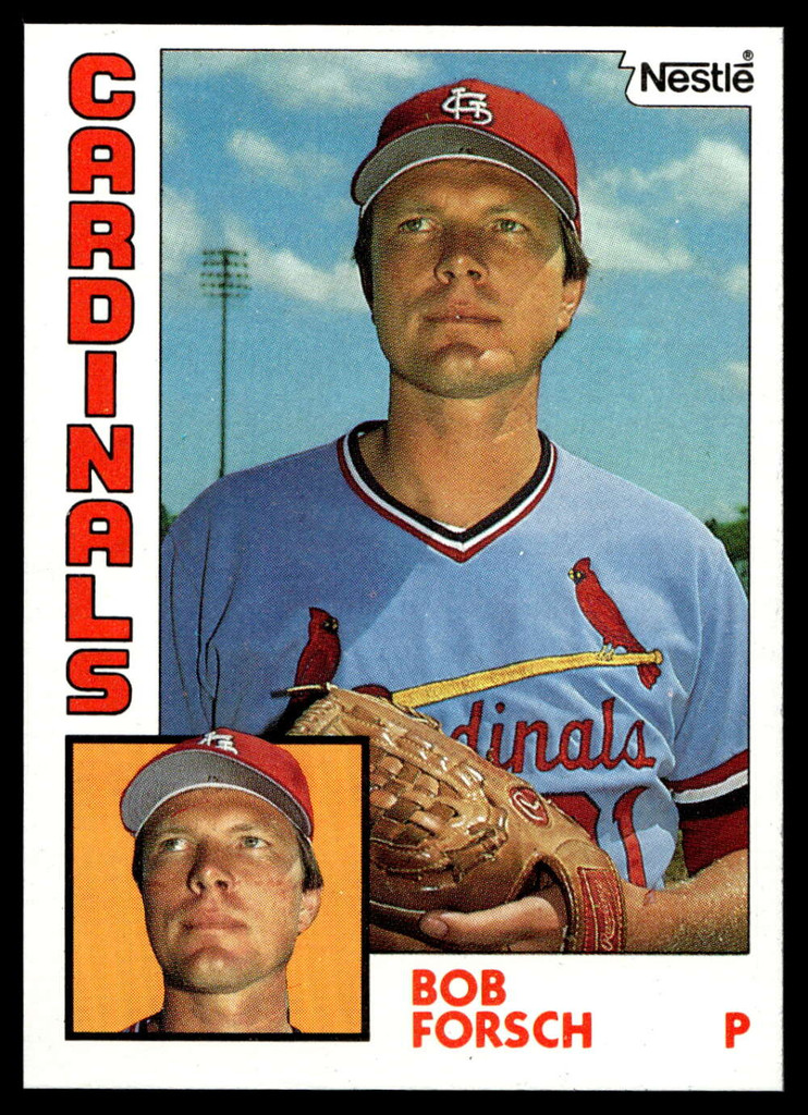 1984 Topps Nestle #75 Bob Forsch Near Mint+ 