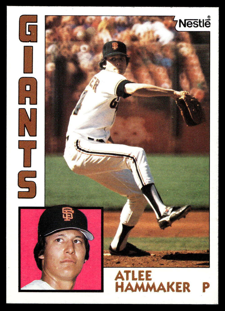 1984 Topps Nestle #85 Atlee Hammaker Near Mint+ 