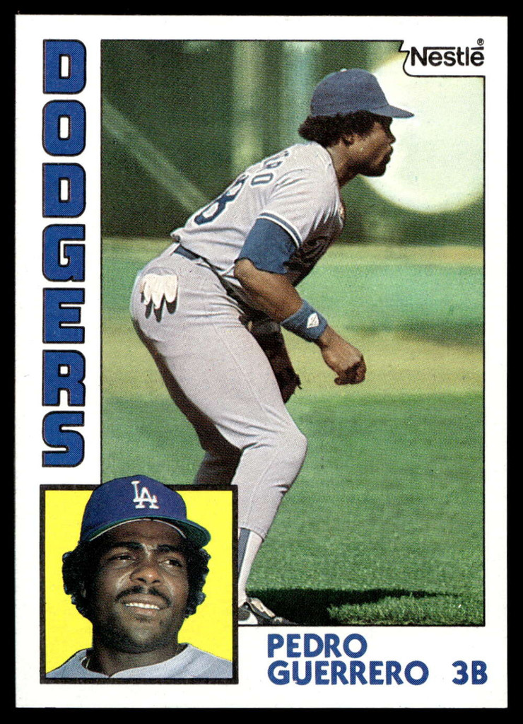 1984 Topps Nestle #90 Pedro Guerrero Near Mint+ 
