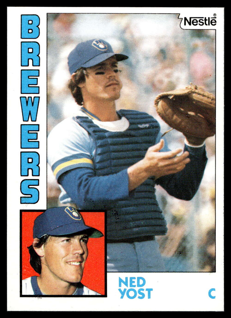 1984 Topps Nestle #107 Ned Yost Near Mint+ 
