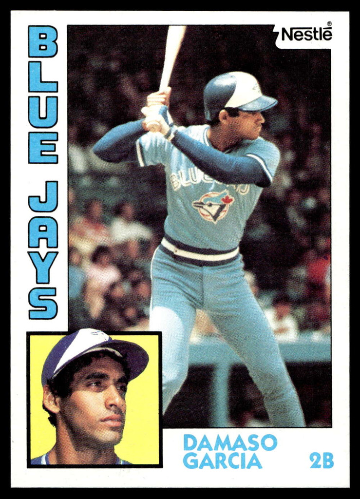 1984 Topps Nestle #124 Damaso Garcia Near Mint+ 