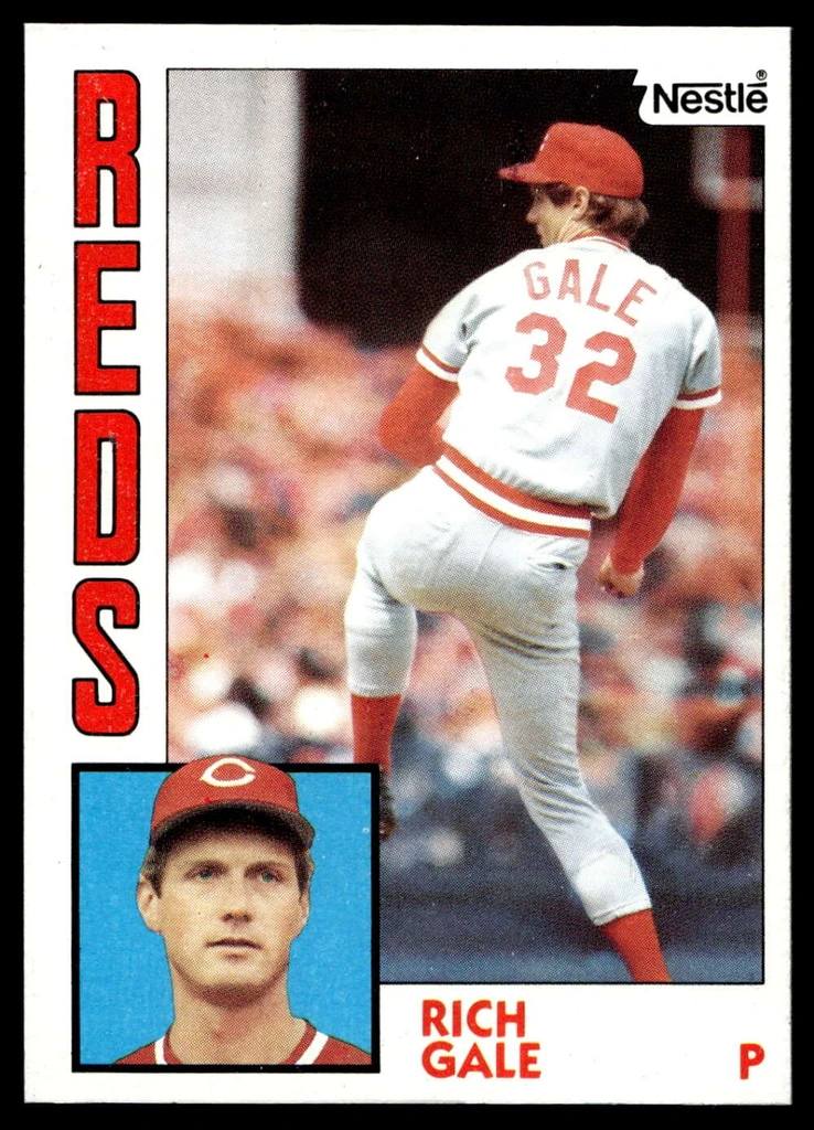 1984 Topps Nestle #142 Rich Gale Near Mint+ 