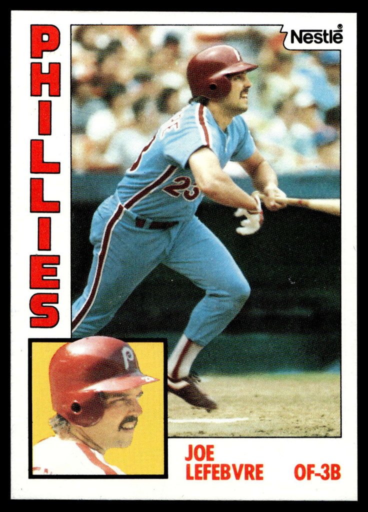 1984 Topps Nestle #148 Joe Lefebvre Near Mint+ 