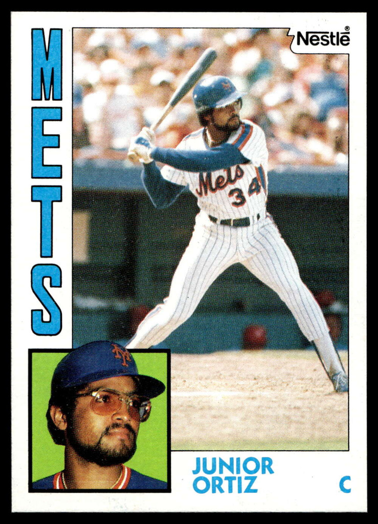 1984 Topps Nestle #161 Junior Ortiz Near Mint+ 