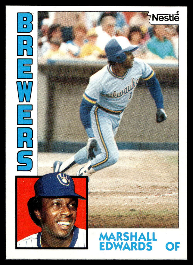 1984 Topps Nestle #167 Marshall Edwards Near Mint+ 