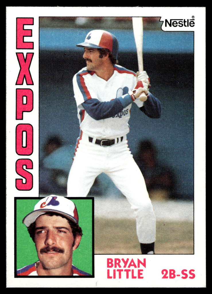 1984 Topps Nestle #188 Bryan Little Near Mint+ 