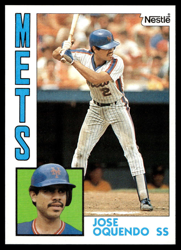 1984 Topps Nestle #208 Jose Oquendo Near Mint+ RC Rookie 