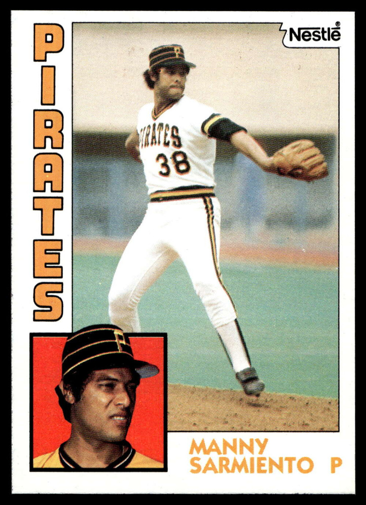 1984 Topps Nestle #209 Manny Sarmiento Near Mint+ 