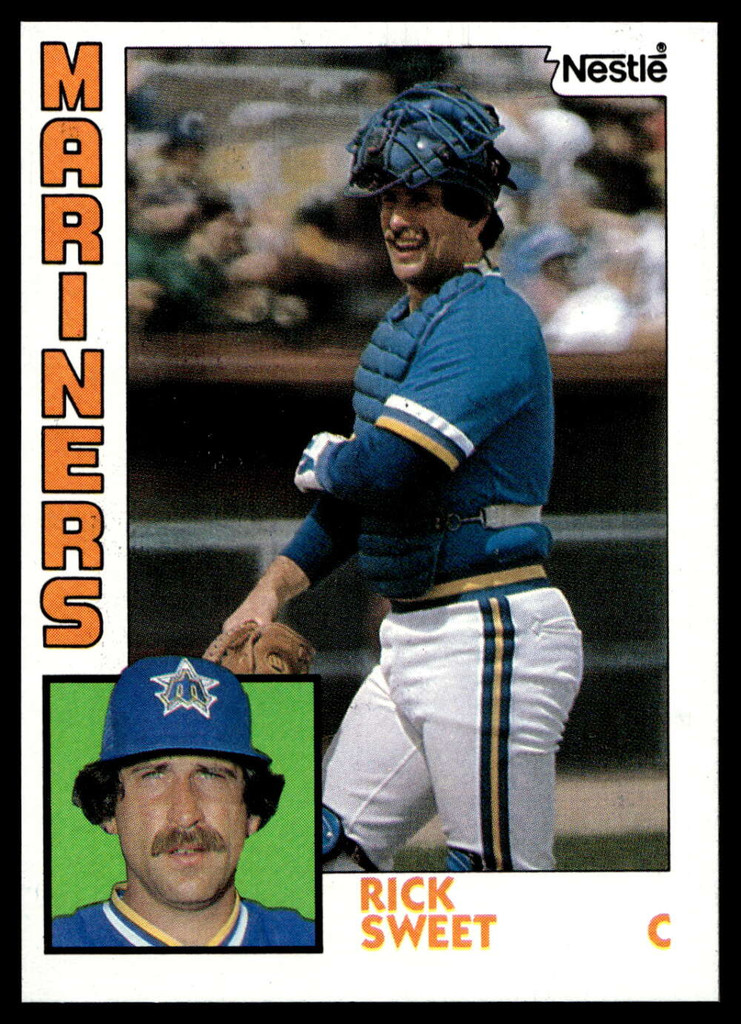 1984 Topps Nestle #211 Rick Sweet Near Mint+ 