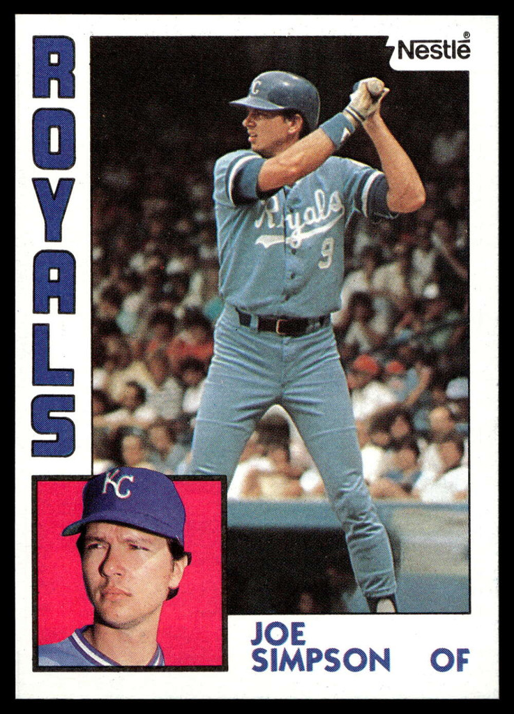1984 Topps Nestle #219 Joe Simpson Near Mint+ 