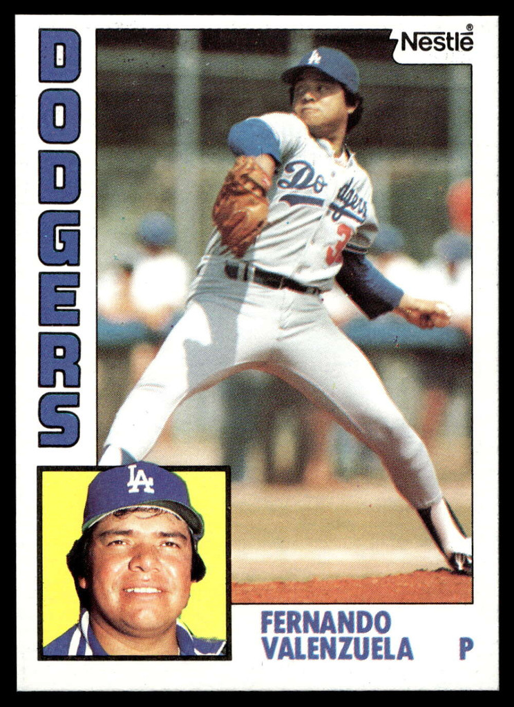 1984 Topps Nestle #220 Fernando Valenzuela Near Mint+ 